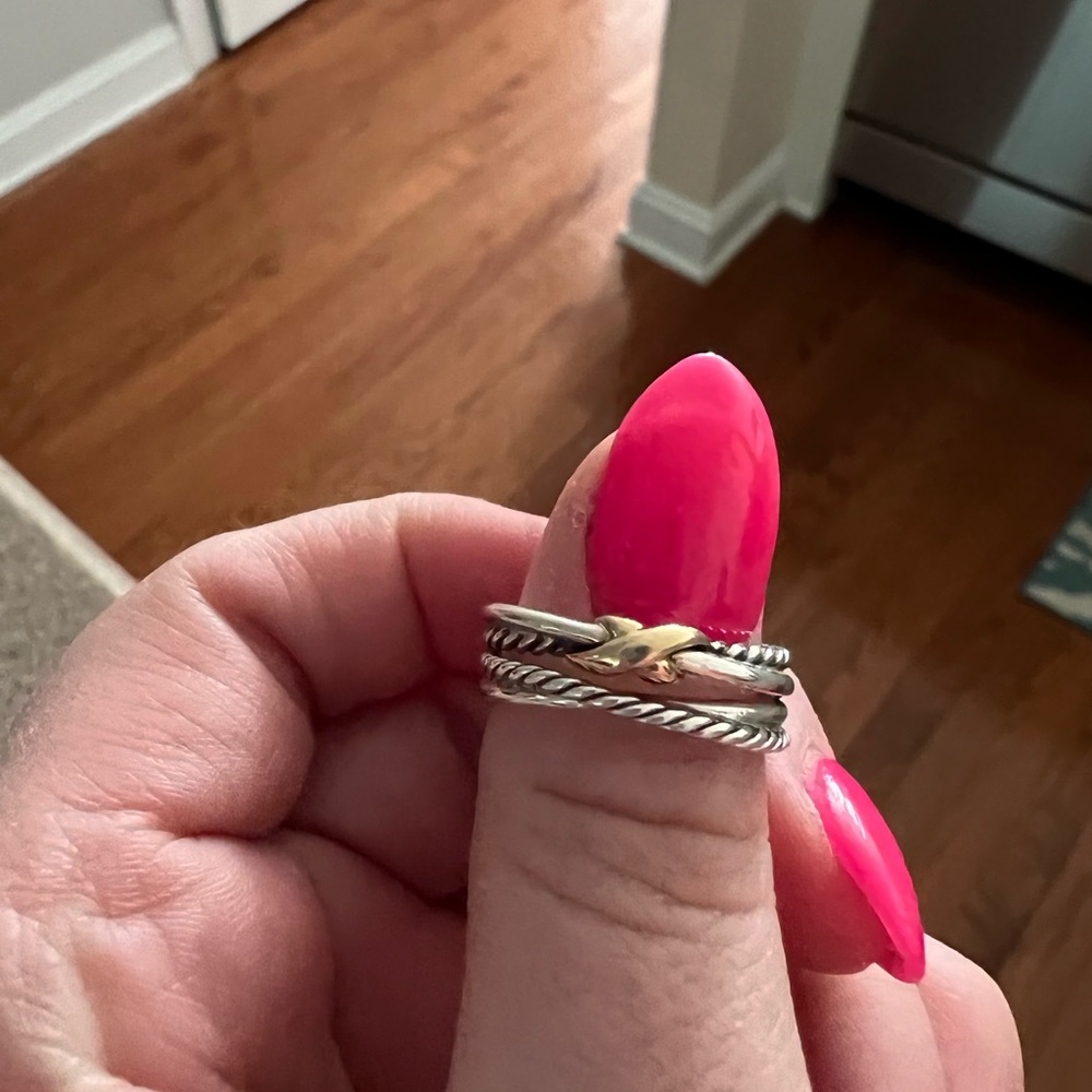 David yurman crossover X ring